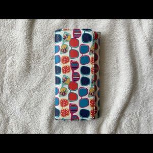 Fossil leather wallet sunglasses pattern